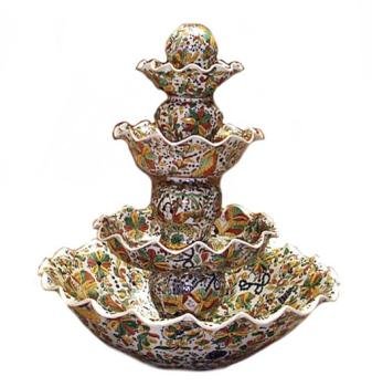 Garden Talavera Fountain