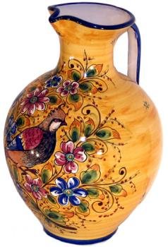 Majolica Bird Vase