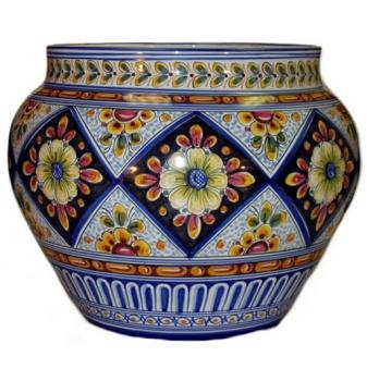 Majolica Flower Pot