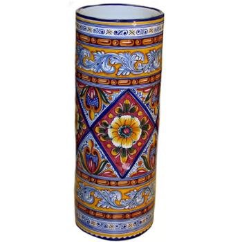 Majolica Umbrella  Stand