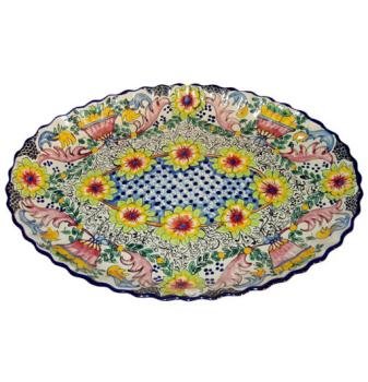 Oval Talavera Platter
