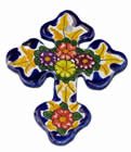 Talavera Colonial Cross  Mini
