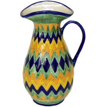 Puebla Talavera Long Jug
