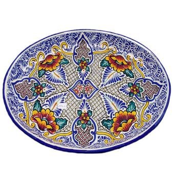 Cabos Talavera Oval Platter Medium