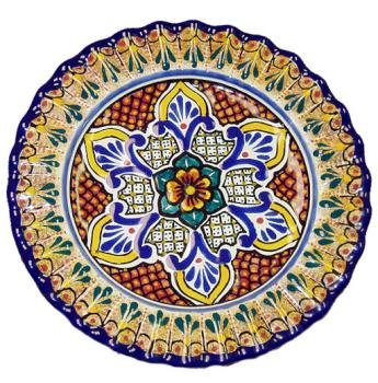 Talavera Duquesa Pastel Plate