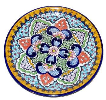 Talavera Lully Baroque Plate