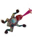Oaxaca Alebrije Frog with Insect
