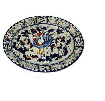 Blue Rooster Talavera Platter