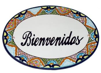 Bienvenido Talavera Plate