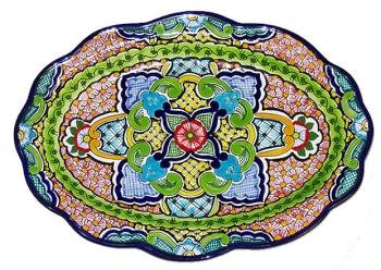 Talavera Baroque Platter