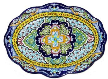 Talavera Baroque Platter 5A