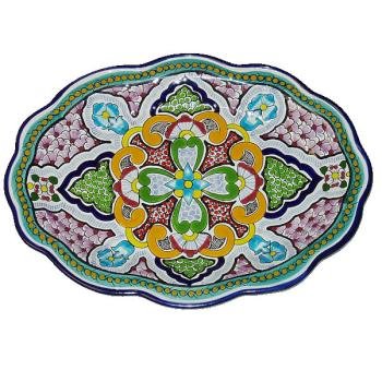 Talavera Baroque Platter