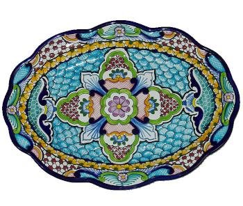 Talavera Baroque Platter
