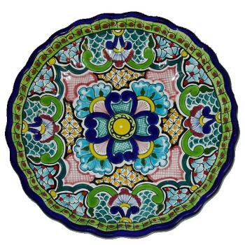 Talavera Baroque Plate