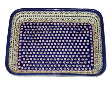 Rectangular Polish Pottery Platter