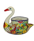 Swan Talavera Planter