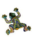 Green Head Talavera Frog