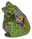 Talavera Planter Multicolored Frog