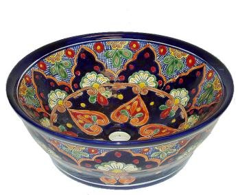 Round Top Talavera Sink