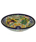 Round Talavera Sink – Top Mounted