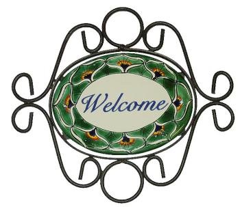 Welcome Cansigno Talavera Plate