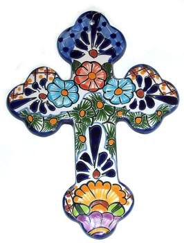 Large Talavera Cross