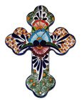 Castillo Mexican Talavera Cross