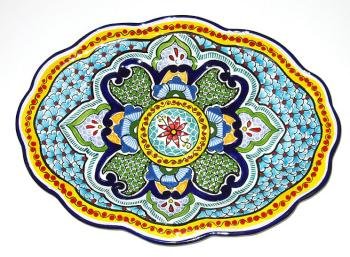 Oval Talavera Puebla Platter