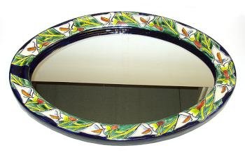 Large Oval Mirror