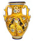 Decorative Spanish Majolica Jar