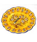 Oval Majolica Platter