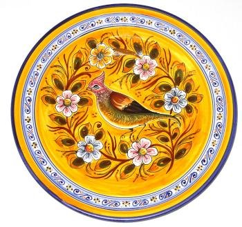 Round Majolica Platter
