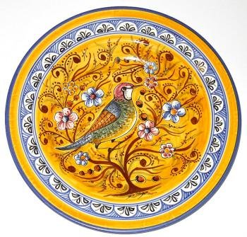 Round Spain Majolica Platter