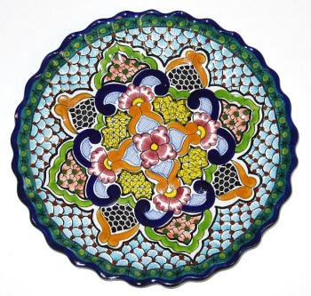 Round Talavera Plate