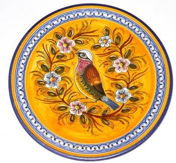 Round Majolica Platter