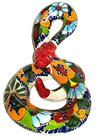 Venegas Multicolored Talavera Rattlesnake