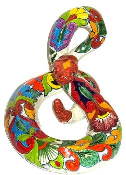 Multicolor Talavera Rattlesnake