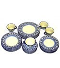 Blue Alonso Luis Puebla Talavera Dinner Set