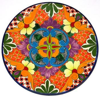 Round Talavera Platter