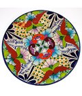 Round Venegas Mexican Talavera Platter