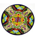 Round Wall Mount Venegas Talavera Plate
