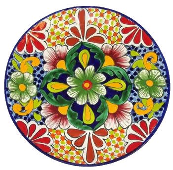 Round Talavera Plate