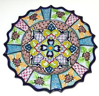 Royal Leal Puebla Talavera Platter