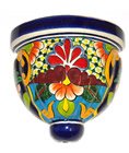 Multicolored Cansigno Talavera Wall Planter