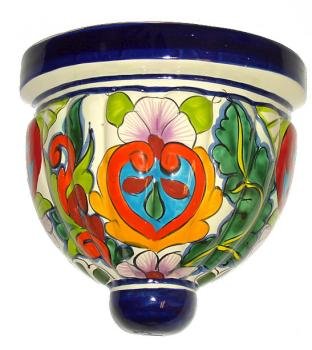 Colorful Venegas Talavera Wall Planter