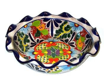 Round Mexican Talavera Bowl