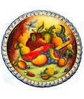 Round Mexican Majolica Bowl