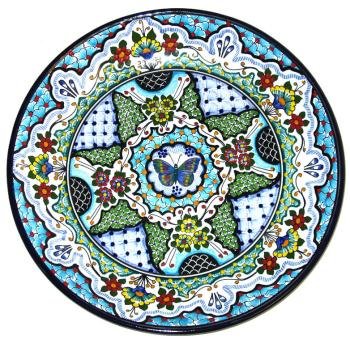 Round Puebla Talavera Platter