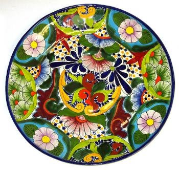 Traditional Talavera Plate
