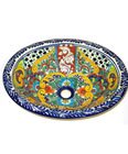 Classical Rimmed Talavera Sink